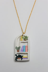 Bookshelf Necklaces